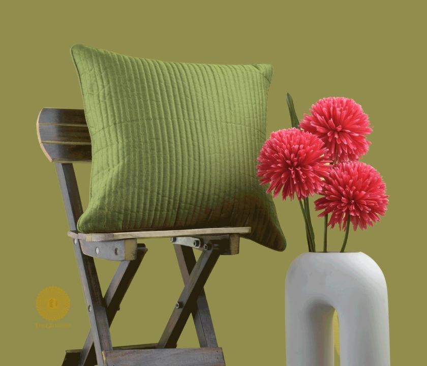 Contemporary Striped Cushon Cover Set of 2 - The Gharnish - A Unit of Satkala Creations