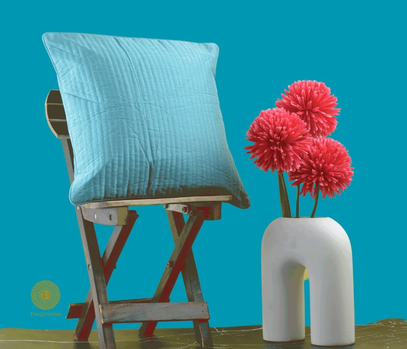 Contemporary Striped Cushon Cover Set of 2 - The Gharnish - A Unit of Satkala Creations