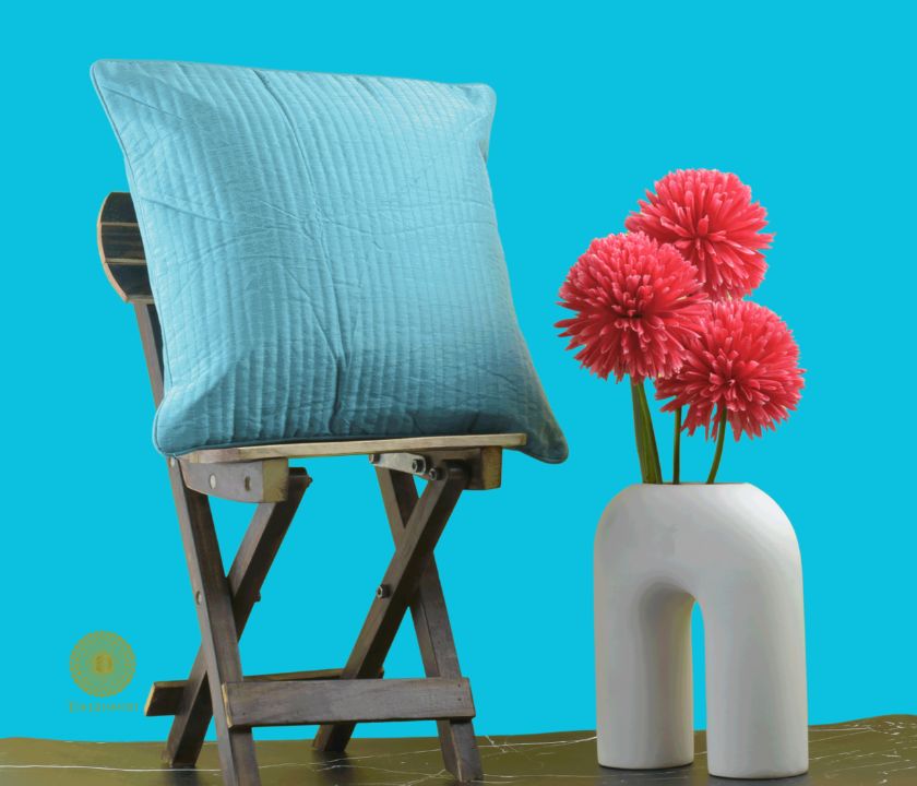 Contemporary Striped Cushon Cover Set of 2 - The Gharnish - A Unit of Satkala Creations