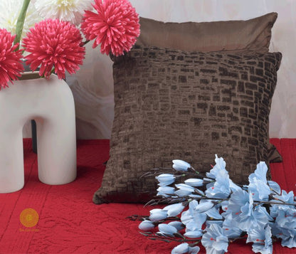 Unique Pettern Cushion Cover Set of 5 - The Gharnish - A Unit of Satkala Creations