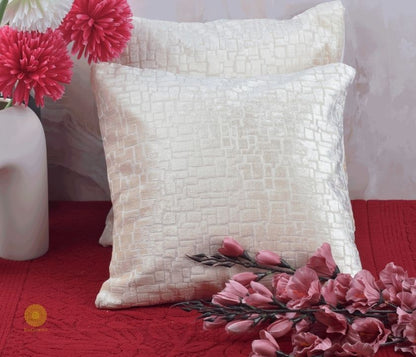 Unique Pettern Cushion Cover Set of 5 - The Gharnish - A Unit of Satkala Creations