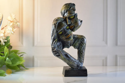 Modern Love Couple figurine by TheGharnish, depicting a romantic couple in a stylish, contemporary sculpture.