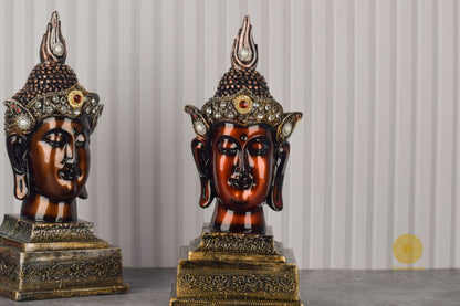 Meditative Buddha Figurine Accent - The Gharnish - A Unit of Satkala Creations