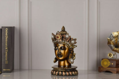 Buddha Head Statue (Premium Quality) - The Gharnish - A Unit of Satkala Creations