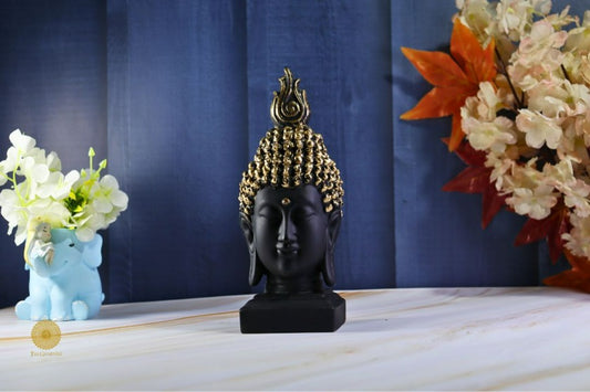 Buddham Sharnam Sculpture - The Gharnish - A Unit of Satkala Creations