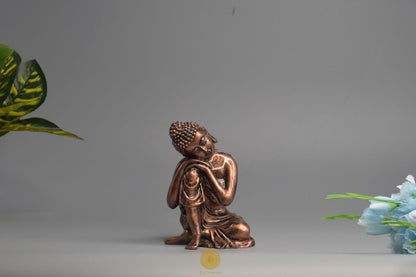 Resting Buddha figurine by TheGharnish, a serene gods showpiece with detailed craftsmanship, perfect for spiritual decor.