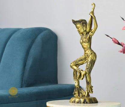 Dancing Pose Lady Figurine - The Gharnish - A Unit of Satkala Creations