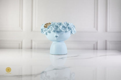 Charming Woman Face Vase - The Gharnish - A Unit of Satkala Creations
