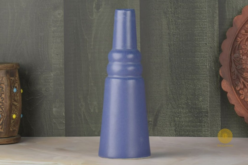 Ceramic Modern Tower Vase - The Gharnish - A Unit of Satkala Creations