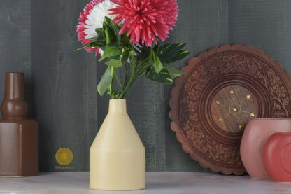 Contemporary ceramic flower vase by TheGharnish, showcasing a sleek, modern design ideal for floral arrangements.