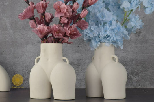 Modern Contempory Vase - The Gharnish - A Unit of Satkala Creations