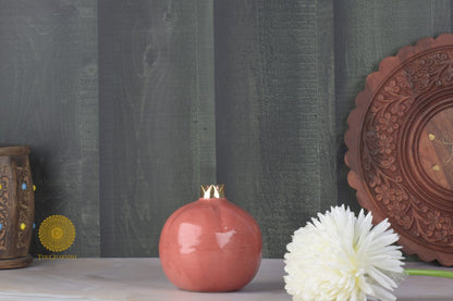Pomegranate Small Vase - The Gharnish - A Unit of Satkala Creations