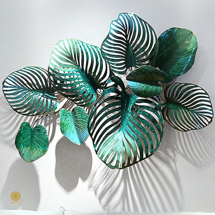 Creative handmade metallic wall art by TheGharnish, 45x34 inches, featuring intricate designs and a reflective metallic finish.