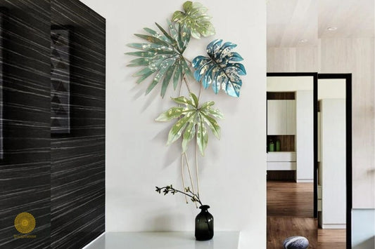 Creative Plant Leaf Wall Art - The Gharnish - A Unit of Satkala Creations