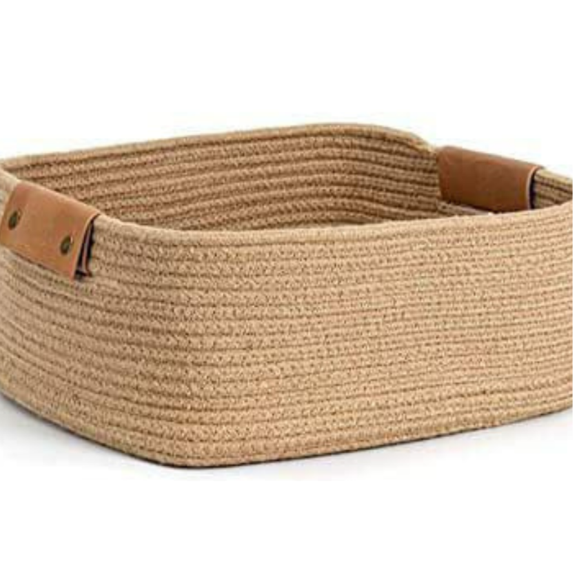 Jute Square Basket