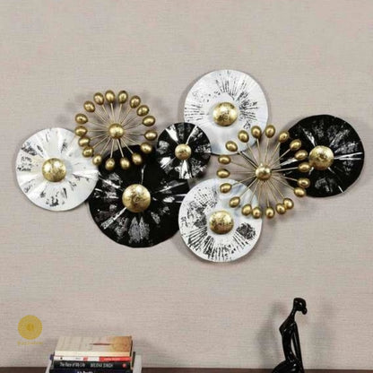 8 Magnetic Circles Wall Art