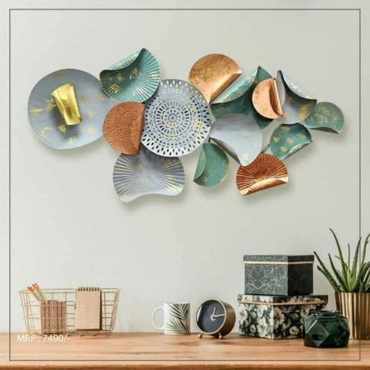 Multicolor Folded 3D Wall Art (48X24 Inches )