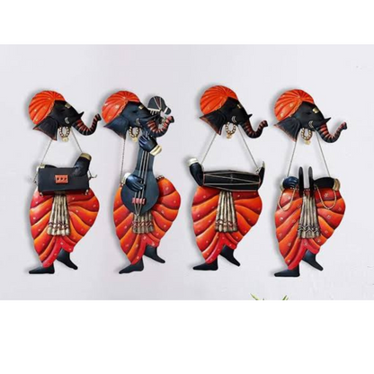 Ganesh Ji Musical Avatar Wall Accent