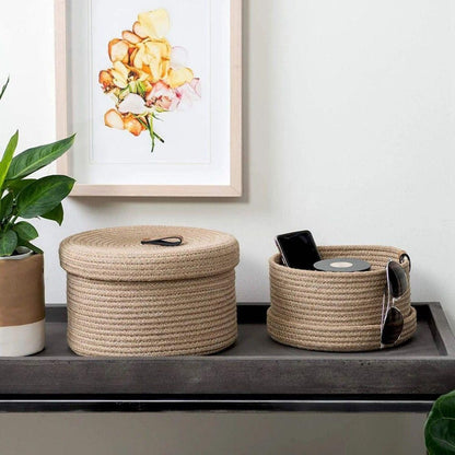 Snake Basket (Set of 2) - The Gharnish - A Unit of Satkala Creations