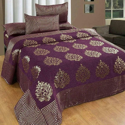 Chennile Premium Bedsheet - The Gharnish - A Unit of Satkala Creations