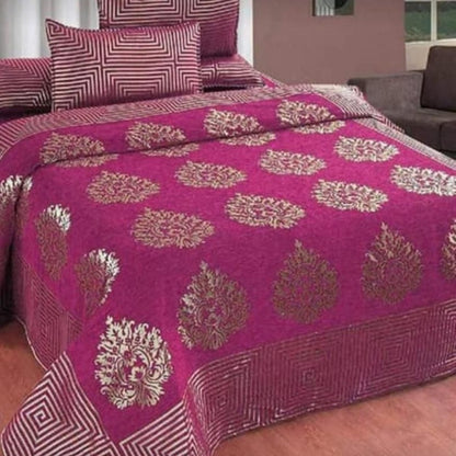 Chennile Premium Bedsheet - The Gharnish - A Unit of Satkala Creations
