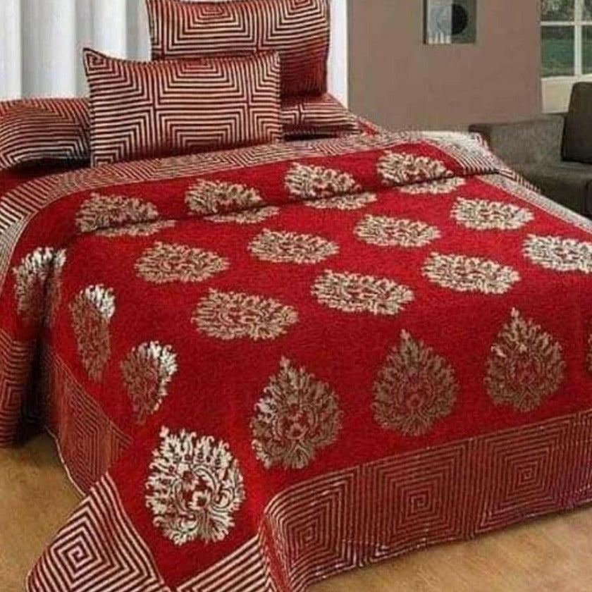 Chennile Premium Bedsheet - The Gharnish - A Unit of Satkala Creations