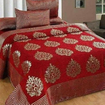Chennile Premium Bedsheet - The Gharnish - A Unit of Satkala Creations