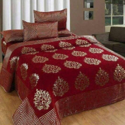 Chennile Premium Bedsheet - The Gharnish - A Unit of Satkala Creations