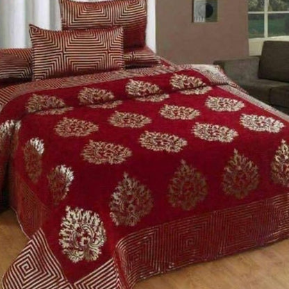 Chennile Premium Bedsheet - The Gharnish - A Unit of Satkala Creations