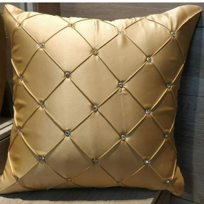 Pearl and Beaded Cushion Covers - Set of 5 - The Gharnish - A Unit of Satkala Creations