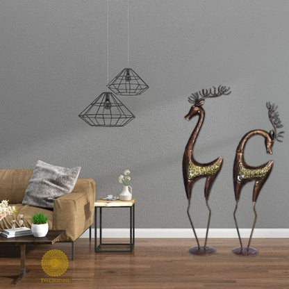 Antique Set of Deer - The Gharnish - A Unit of Satkala Creations