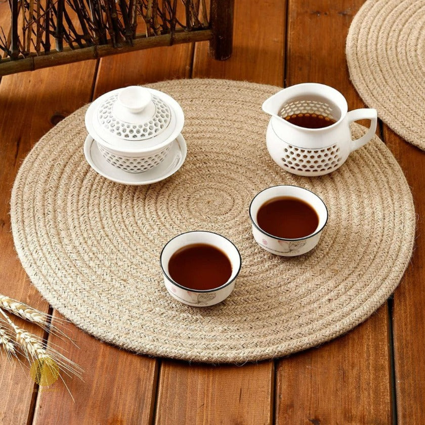 Dinning Table Mat Set of 6 - The Gharnish - A Unit of Satkala Creations