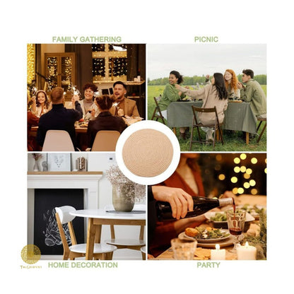 Dinning Table Mat Set of 6 - The Gharnish - A Unit of Satkala Creations