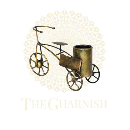 Antique Cycle Pen Stand - The Gharnish - A Unit of Satkala Creations