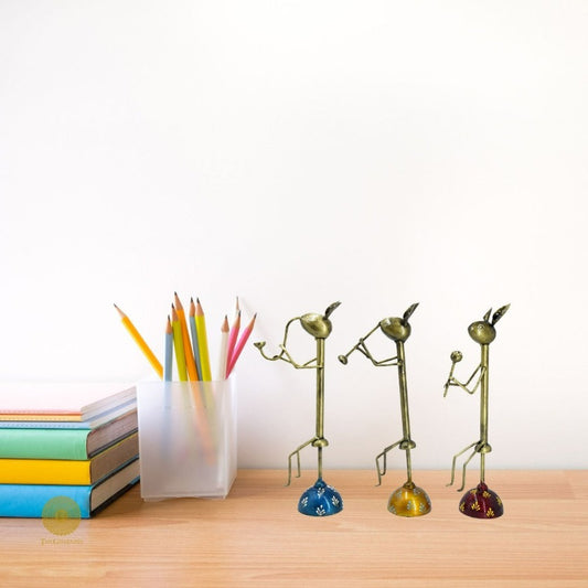 Antique Rabbit Musician Table Decor - The Gharnish - A Unit of Satkala Creations