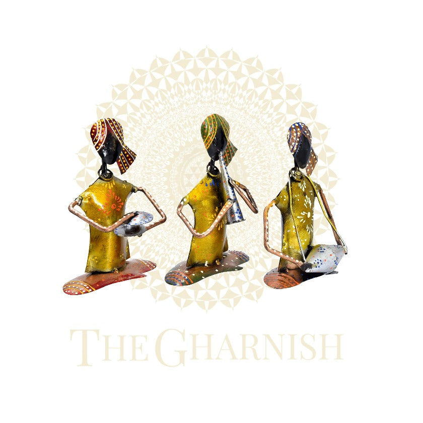 Antique Sitting Musicians - The Gharnish - A Unit of Satkala Creations