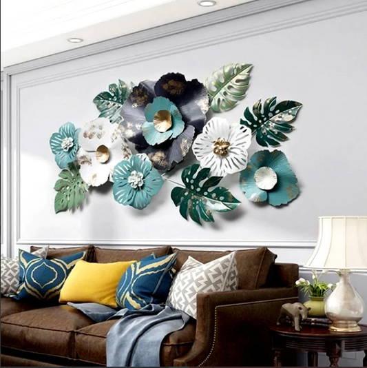 Eternal Flower Wall Accent (48*24 Inches) - The Gharnish - A Unit of Satkala Creations