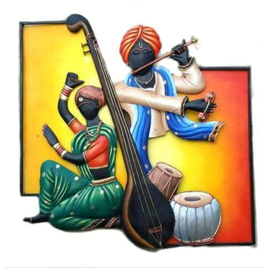 Indian Kala Rustic Wall Art - The Gharnish - A Unit of Satkala Creations